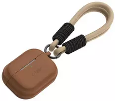 Dėklas Apple AirPods Pro 1/2 Tech-Protect silikoninis Rope Chocolate ruda