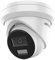 IP kamera Hikvision dome DS-2CD2383G2-LI2U F2.8 (balta, 8 MP, 30 m IR+LED, AcuSense)