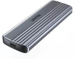M.2 SSD Dėklas - Unitek S1241B01 NVMe USB-C 10Gbps Pilkas