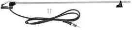 ACV AM/FM antena, universali, DIN, chromuota, 118 cm