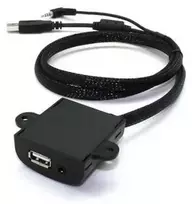 Connects2 Universalus USB ir Aux MINI lizdas