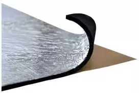 CTK Lipni triukšmo izoliacija 10 mm, sidabrinė