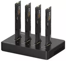Extra Digital Premium Docking Station 4x M.2 NVME SSD, iki 10Gbps/SSD