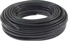 TurboWorks_G TurboWorks PRO juoda sustiprinta silikoninė vakuuminė žarna - 20mm