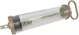 SILVER Sidabrinis Tools Švirkštas alyvai ir įvairiems skysčiams Sidabrinis, 400ml