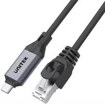 Unitek Ethernet Cable USB C RJ-45 LAN, tinklo kabelis, 5m