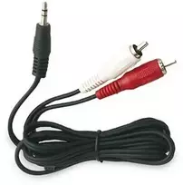 GSC Kabelis Digitus Jack 3.5mm - RCA (Cinch) x2 1.5m juoda (1949318)