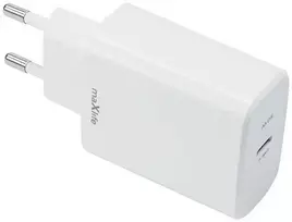 Maxlife MXTC-10-30C PD QC įkroviklis 1x USB-C 30W baltos spalvos