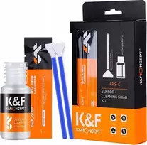 Valiklis Kf Matrix valymo rinkinys Aps-c matricoms K&f Concept LIQUID + 10x mentelė / Sku.1616