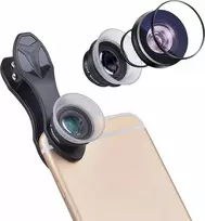 Apexel objektyvo objektyvo makro filtras 2in1 12x 24x Telefonui Samsung Huawei Xiaomi Sony iPhone Motorola Lg / Apl-24xmh