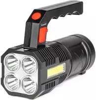 Amio LED darbo žibintas 4LED + COB 1200mAh