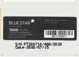 BlueStar Nokia 3310 / 5510 baterija 1500 mAh Blue Star
