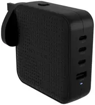 Targus Hyper - HyperJuice 100W USB-C GaN kelioninis įkroviklis (3C+1A) - Juodas