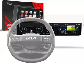 „GrizzGlass Folia“ apsauginė plėvelė automobilio ekranui, skirta „Kia EV9 2023–2024“ modeliui