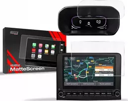 „GrizzGlass Folia matowa“ automobilio ekrano apsauga „Kia Stonic 8" 2022–2024“ [2w1]