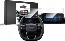 GrizzGlass Folia keramikinė GrizzGlass CarDisplay Protection do Ford Transit Custom 2 13" 2024 [2w1]