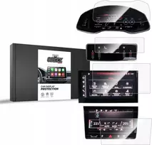 „GrizzGlass“ automobilio ekrano apsauginė keraminė plėvelė, skirta „Audi Q7 2019–2024“ [4in1]