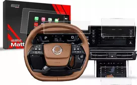 „GrizzGlass Folia matowa“ automobilio ekrano apsauga „SsangYoung Torres 9“ 2023–2024 m. [3w1]