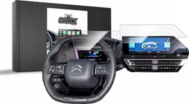 „GrizzGlass“ automobilio ekrano apsauginė keraminė plėvelė, skirta „Citroen C4 3 10“ 2021–2024 m. [2in1]