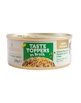 APPLAWS Taste Toppers Vištienos krūtinėlė, moliūgas, žirneliai sultinyje 156 g