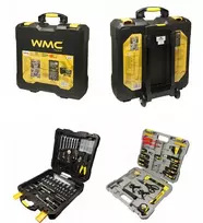 Rockforce Wmc RAKTŲ RINKINYS 400el./ DĖKLAS SU RATAIS / WMC