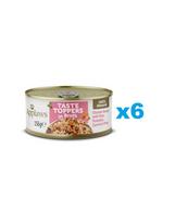 APPLAWS Taste Toppers Vištienos krūtinėlė, kumpis ir moliūgas sultinyje 6x156 g