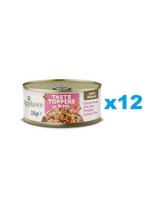 APPLAWS Taste Toppers Vištienos krūtinėlė, kumpis ir moliūgas sultinyje 12x156 g