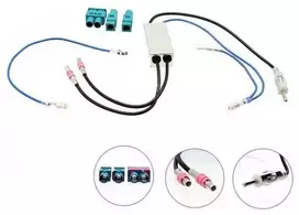 Connects2 Ct27aa76 dvigubos antenos adapteris VW