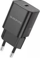 Oem Borofone Laidinis įkroviklis BN13 Safety GaN – Type C – PD 30W juodos spalvos