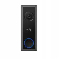 Išmanusis durų skambutis Eufy Video Doorbell C30, juodos spalvos