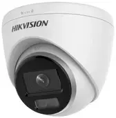 Hikvision kupolas DS-2CD1327G0-L(C) F2.8 (balta, 2 MP, 30 m. LED, „ColorVu Lite“)