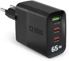 SBS 65W USB-A, 2xUSB-C, ekranas