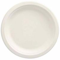 Vienkartinės lėkštės Pap Star Pure, Ø 18 cm, 12 vnt.
