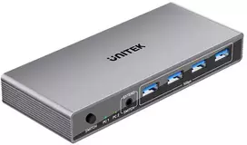 Unitek KVM jungiklis 8K@60Hz USB 3.0 5Gbps DP