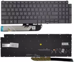 Klaviatūra DELL Inspiron 5584, 5590, 5593, 5594, 5598 su pašvietimu