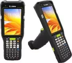 Zebra MC3400 Full Featured, 2D, SE58, 10.5 cm (4), alpha, Gun, IST, hot-swap, USB-C, BT, Wi-Fi (Wi-Fi), NFC, Android, GMS