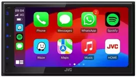 Automagnetola JVC KW-M593BT automobilio radijas su Apple CarPlay / Android Auto, DAB+ ir Bluetooth