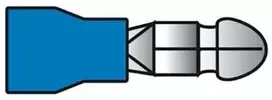 Carpoint Kabelio antgalis, mėlynas, kištukas, apvalus, 1,5–2,5 mm², 10 vnt.
