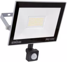 Sieninis šviestuvas Struhm Judesio jutiklis LED prožektorius chroma led s 50w pilkos spalvos nw