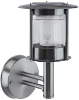 Struhm Saulės energija maitinamas LED lauko sieninis šviestuvas ESTERA 0,12 W, šaltas