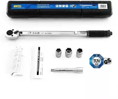 Dinamometrinis raktas S&R 465012210, 1/2" 28-210Nm