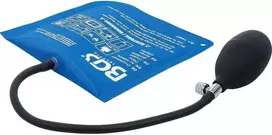 Bgs Technic Oru pripučiama pagalvė | su rankiniu siurbliu | Kvadratas | 165 x 150 mm | 200 kg (74481B)