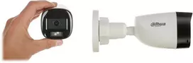 AHD, HD-CVI, HD-TVI, CVBS KAMERA HAC-HFW1200CL-IL-A-0280B-S6 Išmanus dvigubas apšvietimas - 1080p 2.8 mm DAHUA