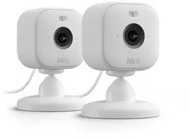 Amazon Blink - Mini 2 Smart Indoor Security Camera 2vnt komplektas Baltas