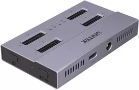 Unitek USB4 4-Bay Doko Stotelė/ Cloning M.2 SSD