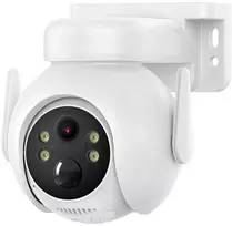 IP kamera XO (CR10) Solar 7.5W (Wi-Fi) (2k) su mikrofonu