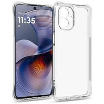 Tech-Protect FlexAir Pro dėklas, skirtas Motorola Moto G55 5G – skaidrus