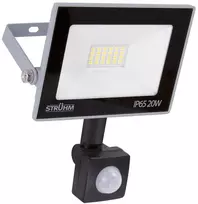 Struhm Judesio jutiklis LED prožektorius chroma led s 20w pilkos spalvos cw
