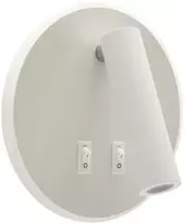 Struhm Sieninis šviestuvas OTELLO LED 6W+3W baltas, apvalus
