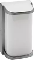Struhm Lauko sieninis šviestuvas IP65 Norton LED d 10W sidabrinis nw
